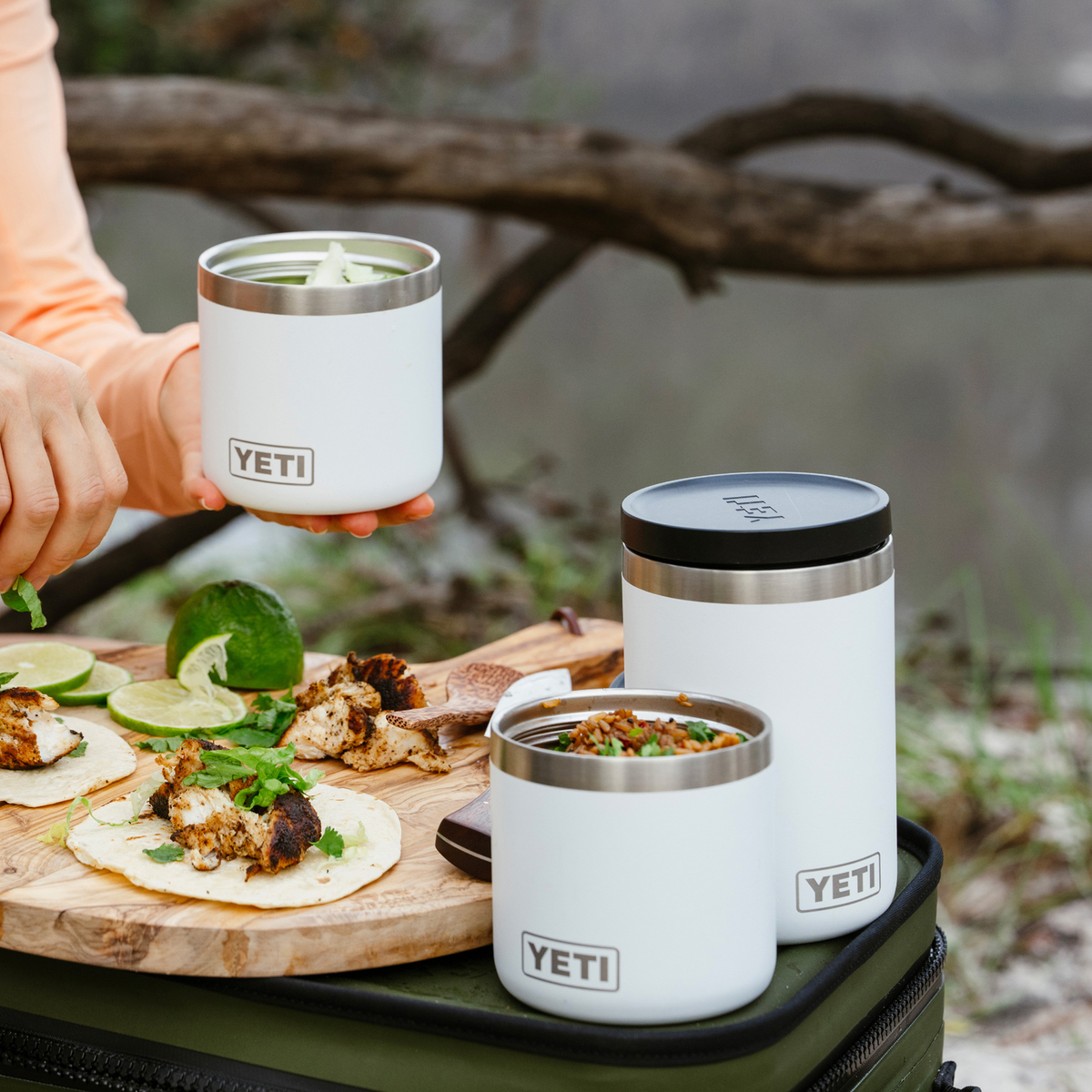 YETI Rambler Food Jar im Einsatz