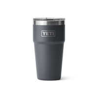RAMBLER 20 OZ STACKABLE CUP Stapelbarer Becher CHARCOAL