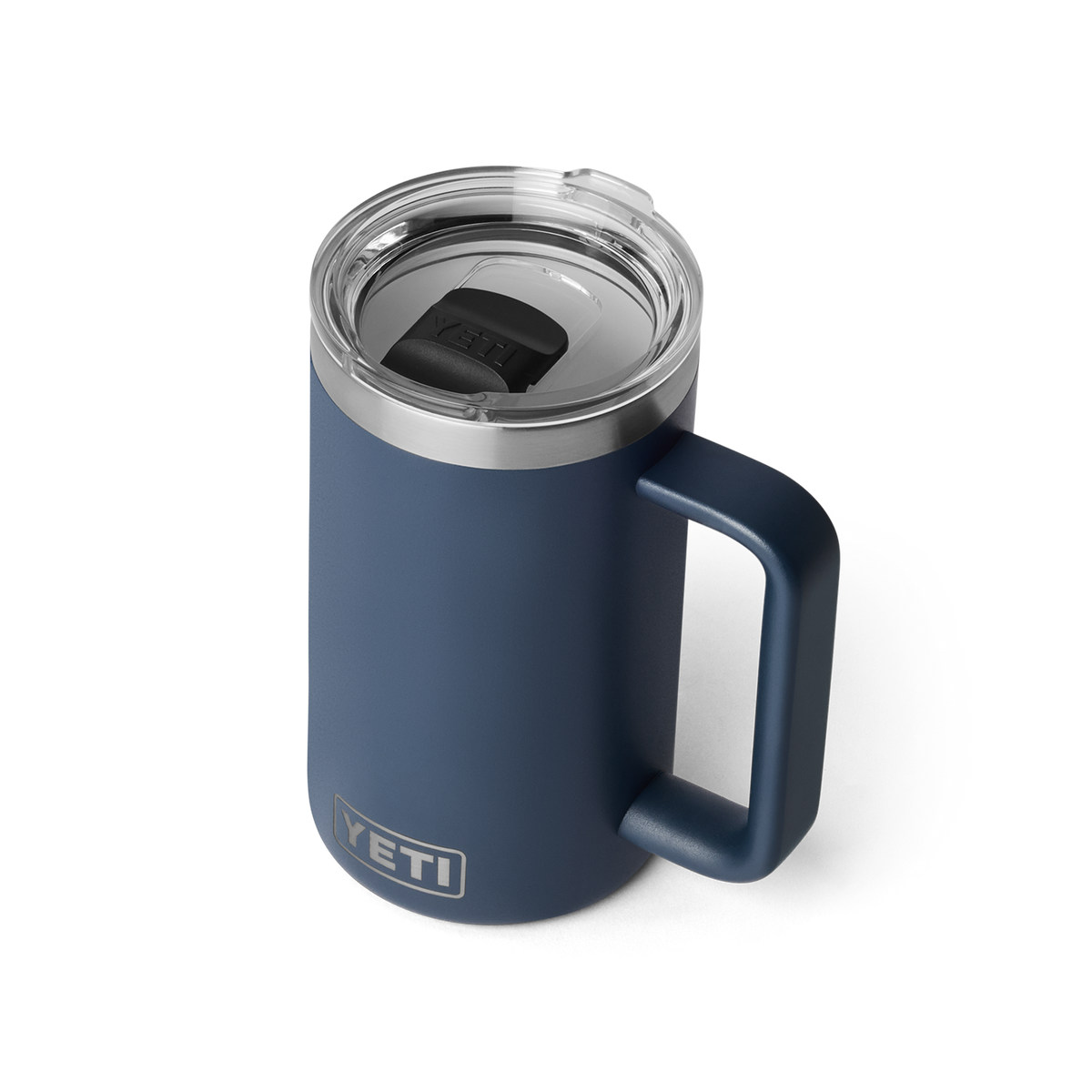 YETI Rambler 24 oz Mug Keramik Navy – Schrägansicht
