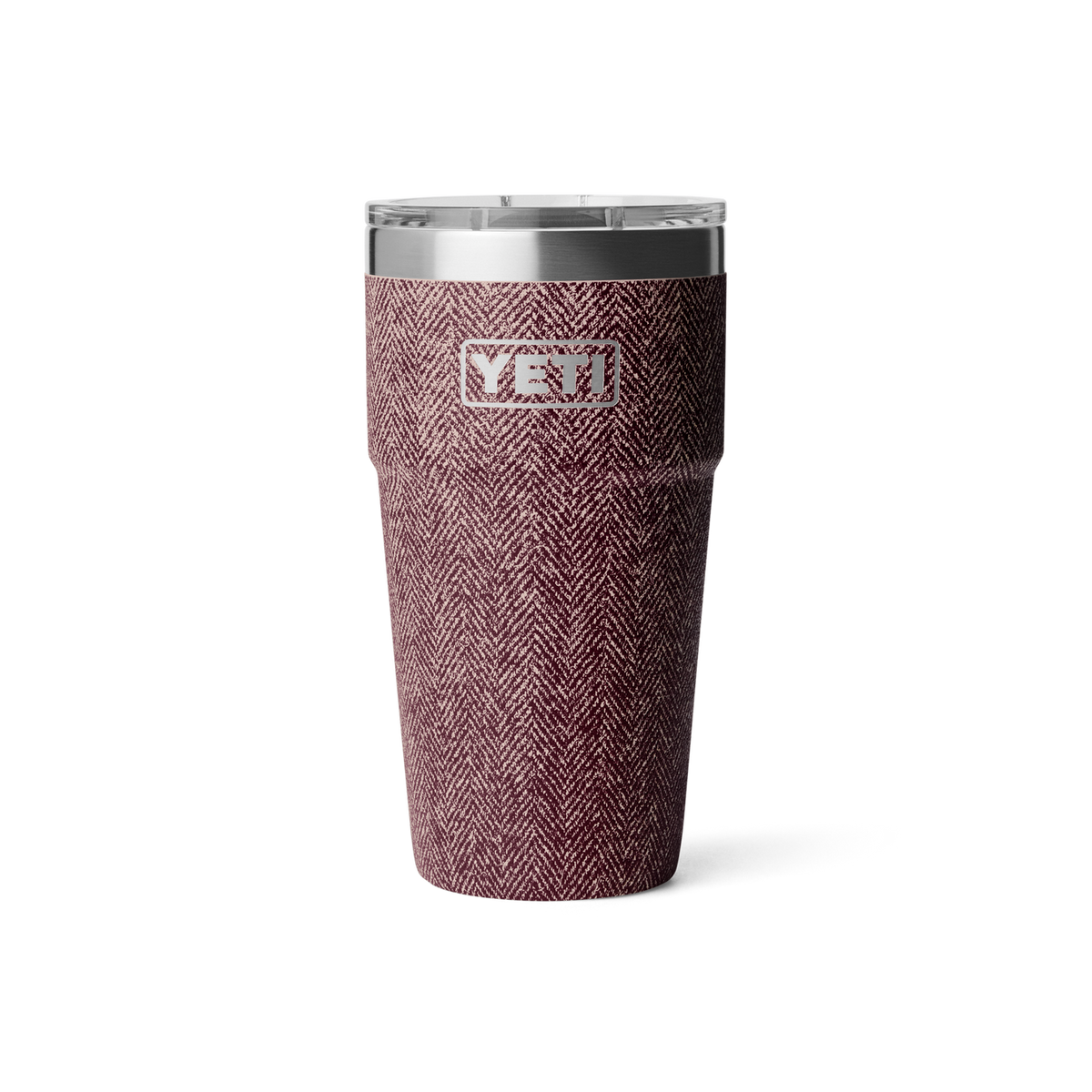 YETI Rambler 20 oz Stackable Cup Riverhead Red – Vorderansicht