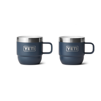 RAMBLER 6 OZ ESPRESSO MUG 2PK Espresso Stapelbare Tasse (Doppelpack) NAVY