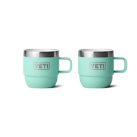 RAMBLER 6 OZ ESPRESSO MUG 2PK Espresso Stapelbare Tasse (Doppelpack) SEAFOAM
