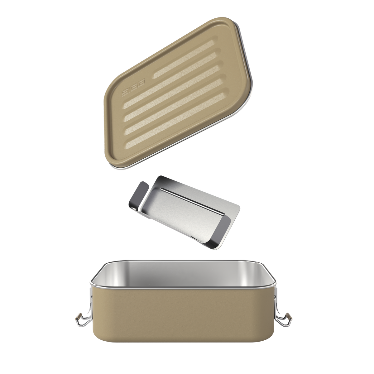SIGG Gemstone Food Box Caramel Sand 1,1L Detailansicht