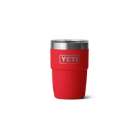 RAMBLER 8 OZ stapelbare Tasse mit Keramikbeschichtung RESCUE RED