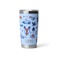 RAMBLER 20 OZ TUMBLER Becher BIG SKY SUMMER CAMP