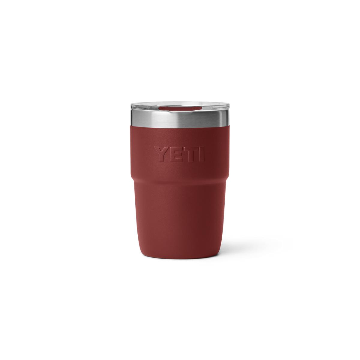 YETI Rambler 8 oz Keramik Tasse Stag Red – Rückansicht