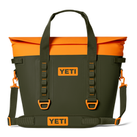 HOPPER M30 Kühltasche in Shopper Form groß OLIVE/KING CRAB ORANGE