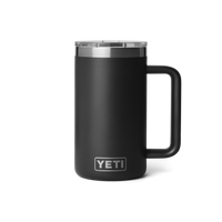RAMBLER 24 OZ MUG Bierkrug mit Keramikbeschichtung BLACK