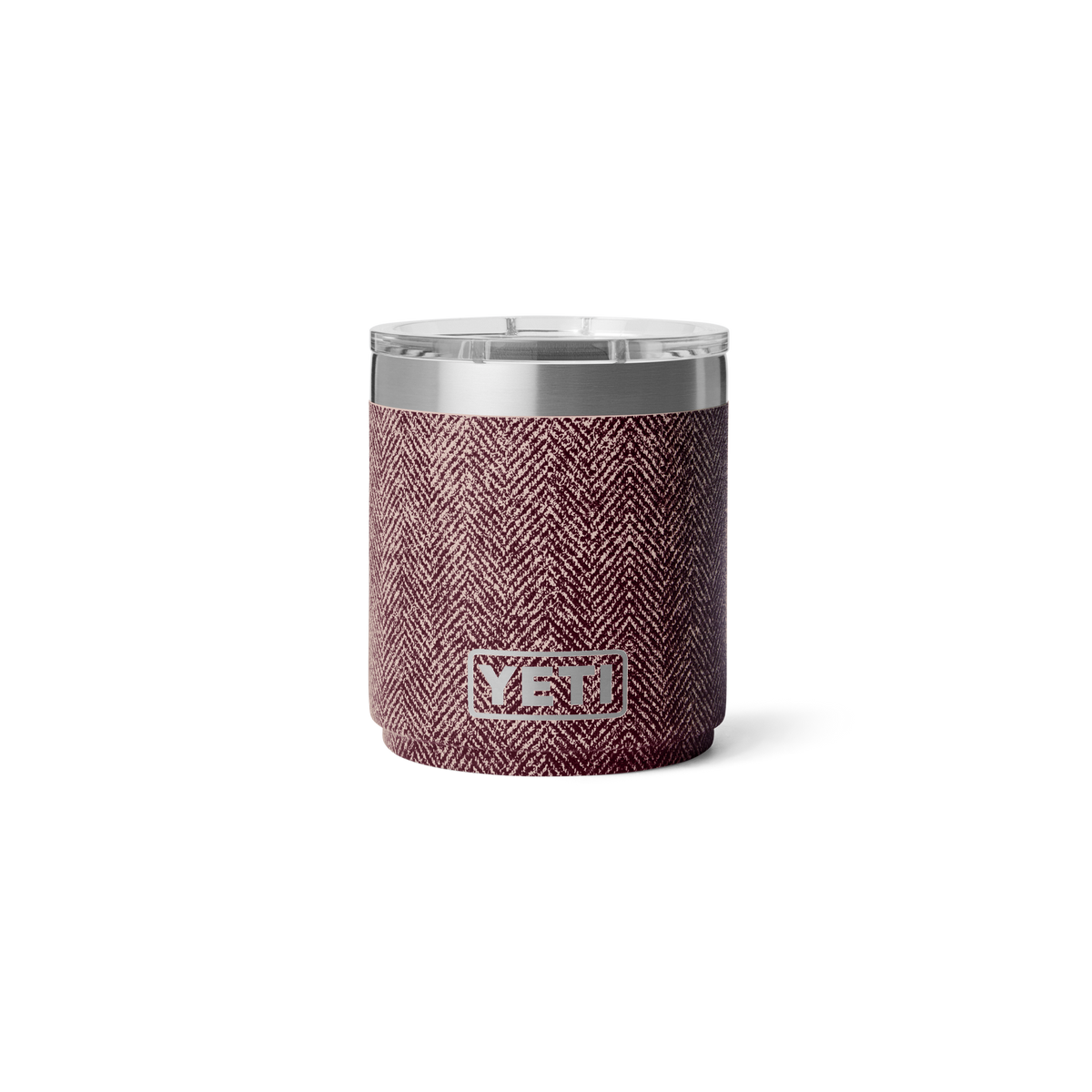 YETI Rambler 10 oz Stackable Lowball Keramik Riverhead Red – Vorderansicht