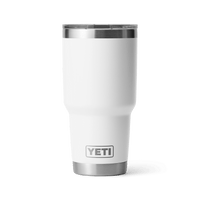 RAMBLER 30 OZ TUMBLER Becher WHITE