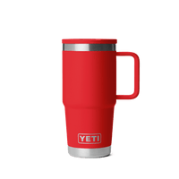 RAMBLER 20 OZ TRAVEL STRAW MUG Reisebecher RESCUE RED