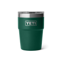 RAMBLER 16 OZ STACKABLE CUP Stapelbarer Becher BLACK FOREST GREEN