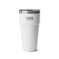 RAMBLER 30 OZ STACKABLE CUP Stapelbarer Becher WHITE