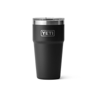 RAMBLER 20 OZ STACKABLE CUP Stapelbarer Becher BLACK
