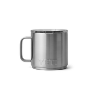RAMBLER 14 OZ MUG Stapelbare Tasse STAINLESS STEEL