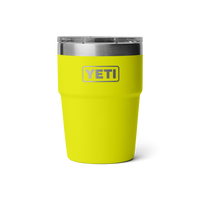 RAMBLER 16 OZ STACKABLE CUP Stapelbarer Becher FIREFLY YELLOW