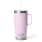 RAMBLER 25 OZ STRAW MUG Trinkbecher CHERRY BLOSSOM