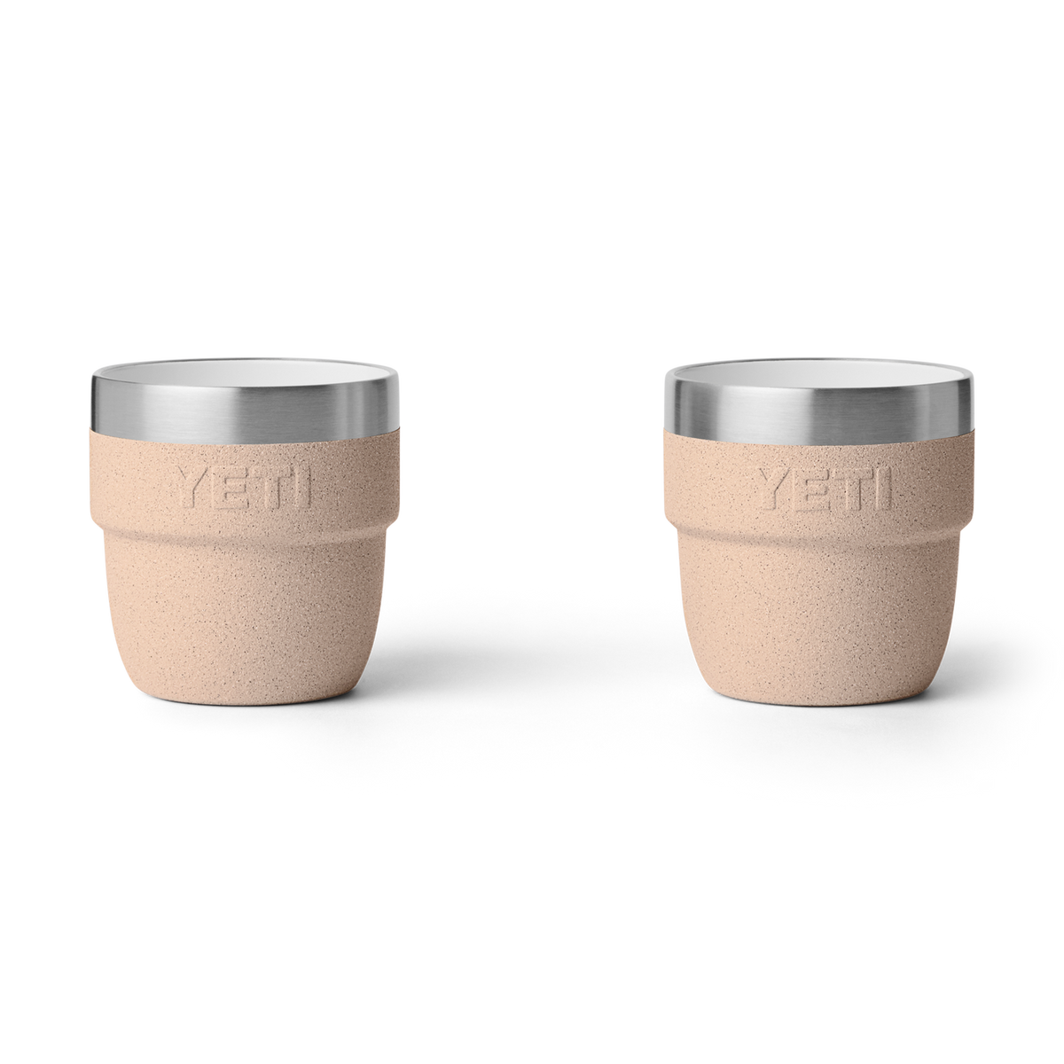 YETI Rambler 4 oz Espresso Cup 2er-Set Espressotassen in Tahini – Rückansicht