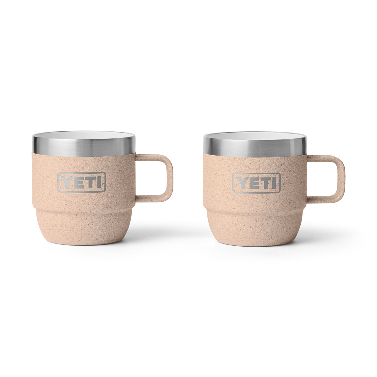 YETI Rambler 6 oz Espresso Mug 2er-Set Espressotassen in Tahini – Vorderansicht