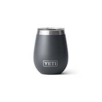 RAMBLER 10 OZ WINE TUMBLER Weinbecher CHARCOAL