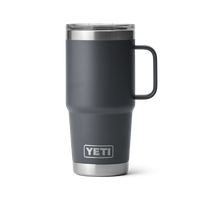 RAMBLER 20 OZ TRAVEL MUG Reisebecher CHARCOAL