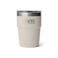 RAMBLER 16 OZ STACKABLE CUP Stapelbarer Becher CAPE TAUPE