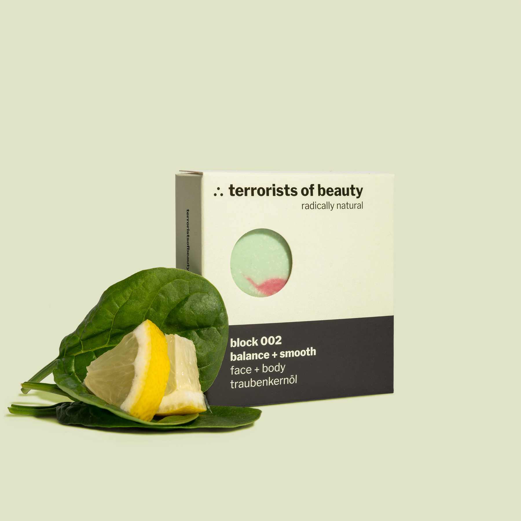 Block 002 balance + smooth - Hartseife - Terrorists of Beauty - tofino.store