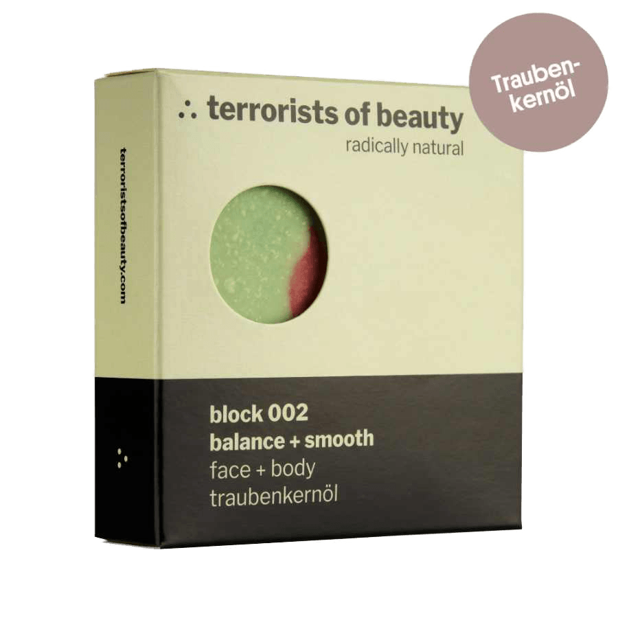 Block 002 balance + smooth - Hartseife - Terrorists of Beauty - tofino.store