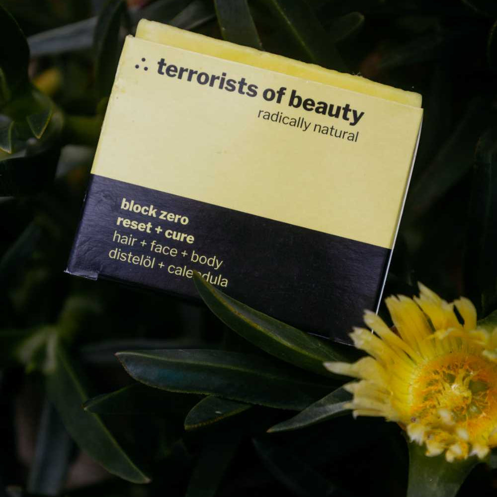 Block zero reset + cure - Hartseife - Terrorists of Beauty - tofino.store