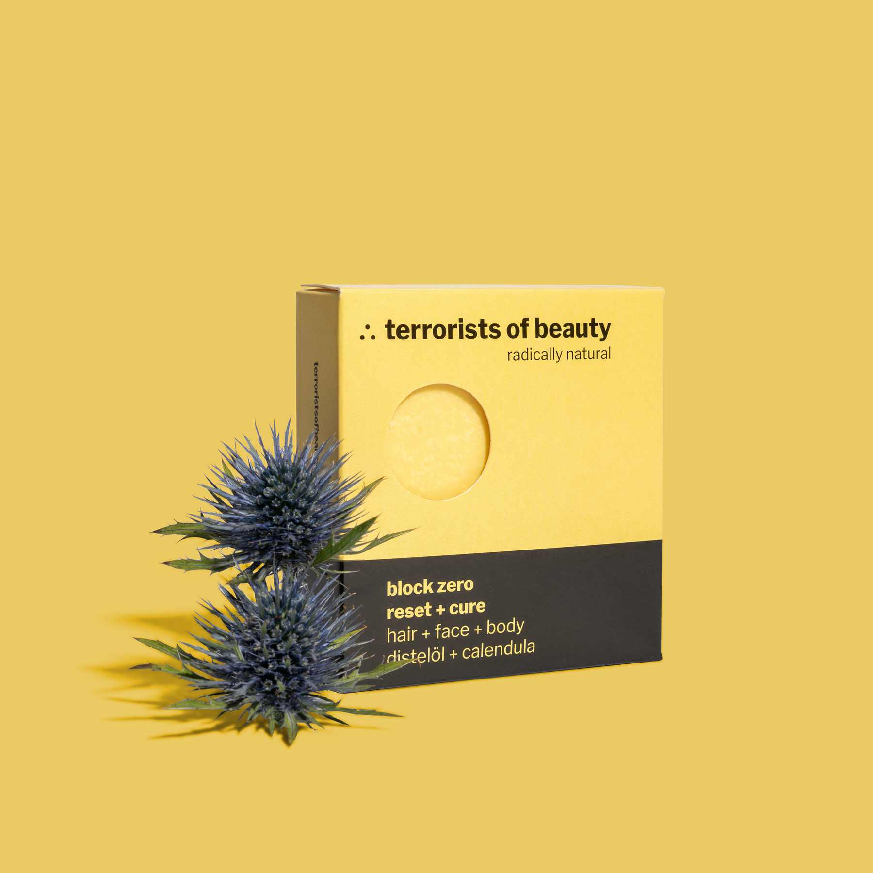 Block zero reset + cure - Hartseife - Terrorists of Beauty - tofino.store