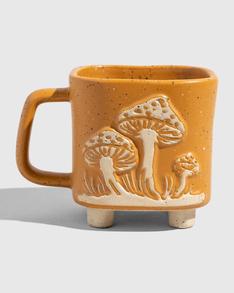 Caramel - 10 oz Footsie Mug - United by Blue - Keramik Tasse - tofino.store