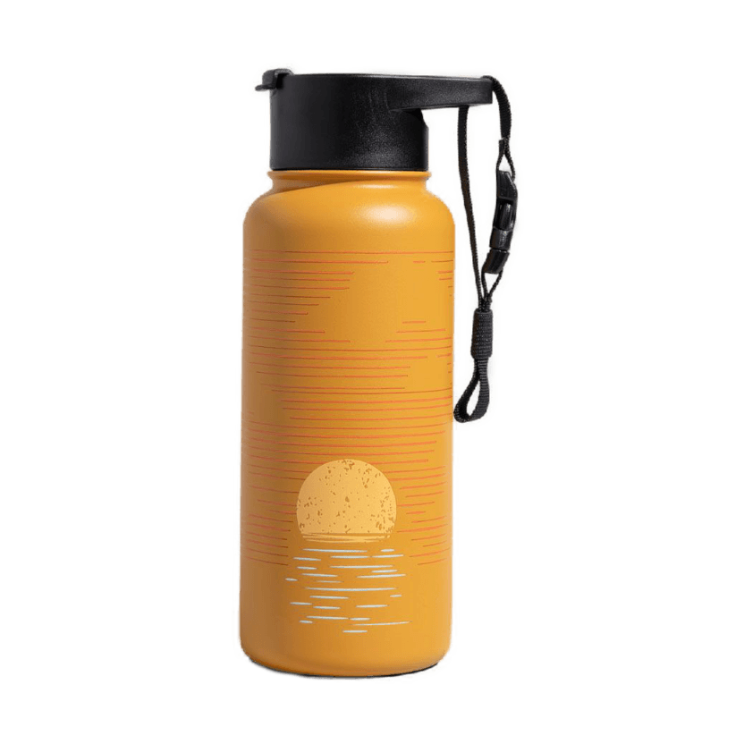 Caramel - 32 oz Insulated Steel Bottle - Thermosflasche 946ml - United by Blue - tofino.store