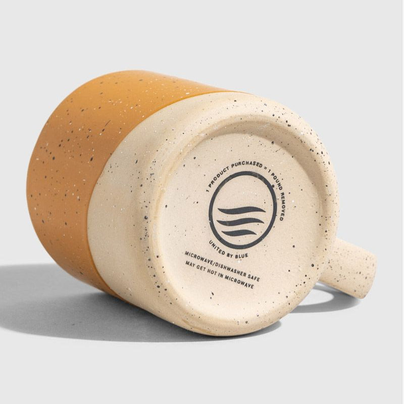 Caramel White - 8 oz Stoneware Mug - United by Blue - Keramik Tasse - tofino.store