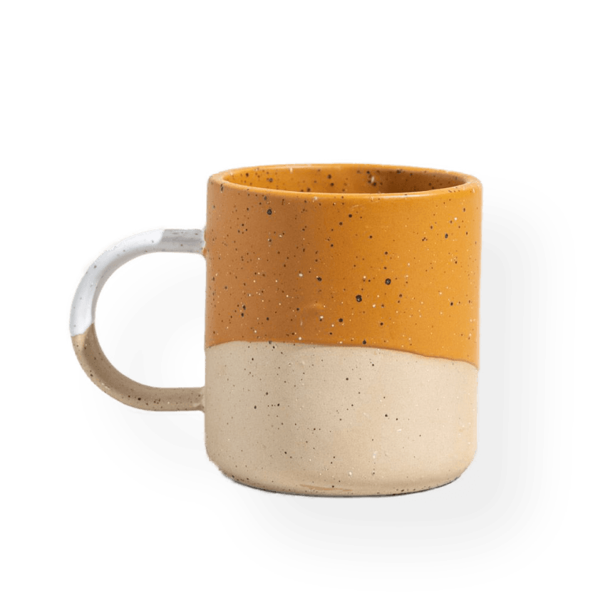 Caramel White - 8 oz Stoneware Mug - United by Blue - Keramik Tasse - tofino.store