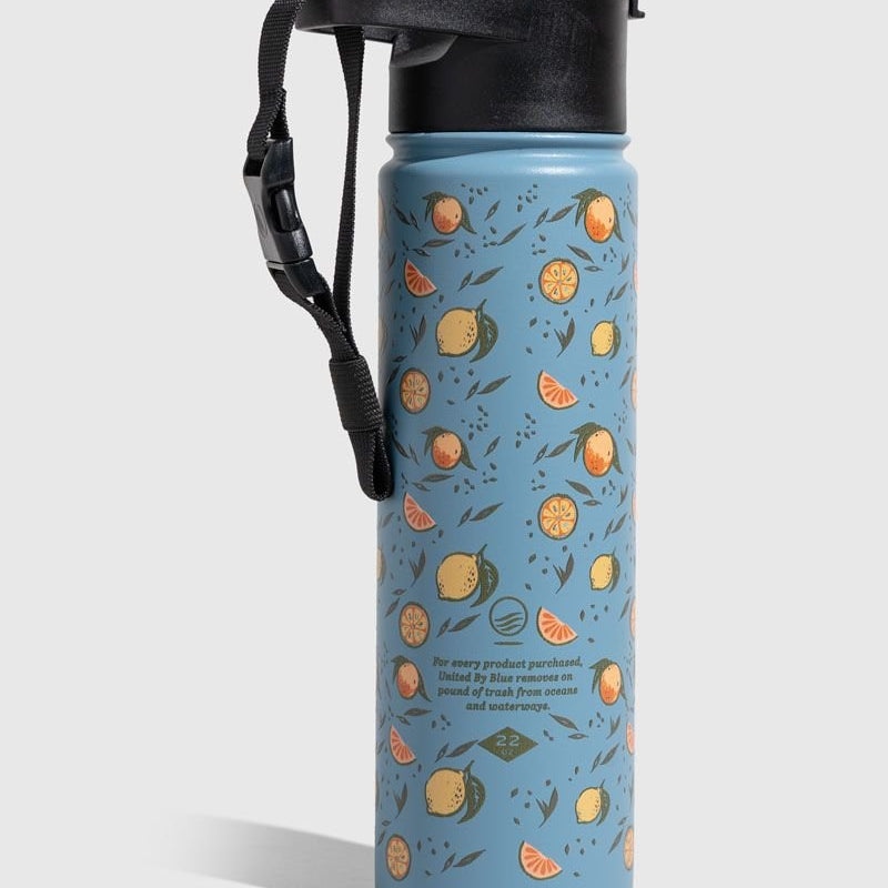 Coastal Waters - 22 oz Insulated Steel Bottle - Thermosflasche 650ml - United by Blue - tofino.store