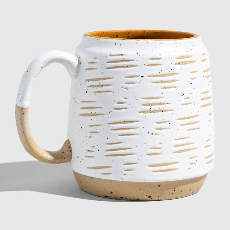 Eggshell 16 oz Stoneware Mug - United by Blue - Keramik Tasse - tofino.store