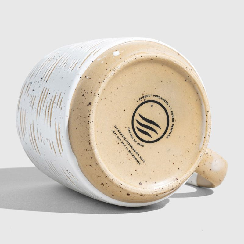 Eggshell 16 oz Stoneware Mug - United by Blue - Keramik Tasse - tofino.store