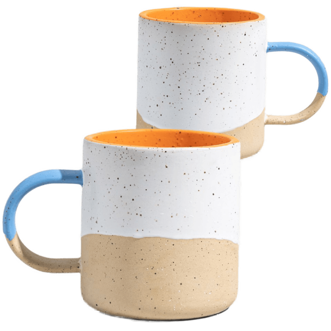 Eggshell - 8 oz Stoneware Mug 2er Pack - United by Blue - tofino.store