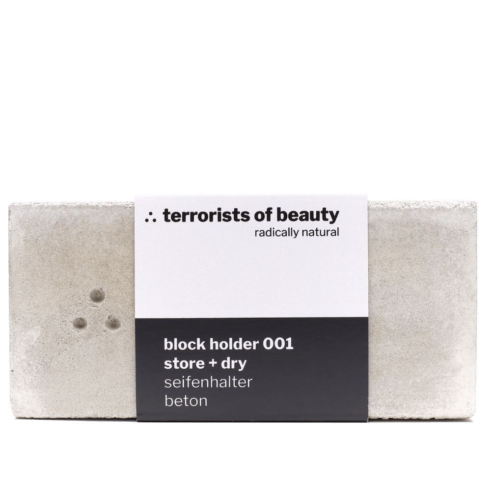 handmade Beton Seifenhalter - Terrorists of Beauty - tofino.store