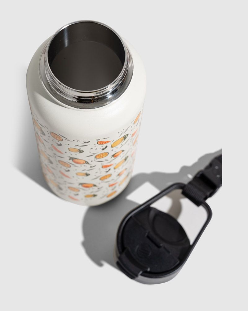 IVORY - 32 oz Insulated Steel Bottle - Thermosflasche 946ml - United by Blue - tofino.store