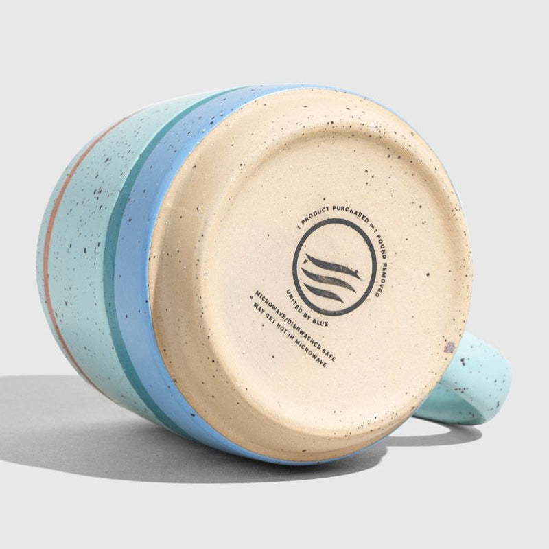 Sea Glass - 16 oz Stoneware Mug - United by Blue - Keramik Tasse - tofino.store