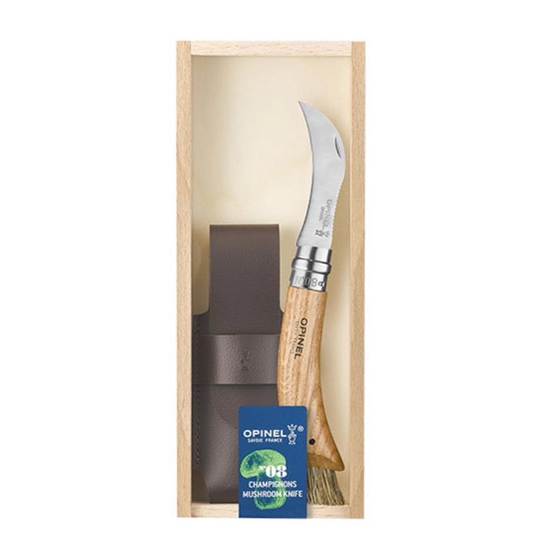 No 08, Pilzmesser, Eichenholz, PLUMIER mit Etui - tofino.store