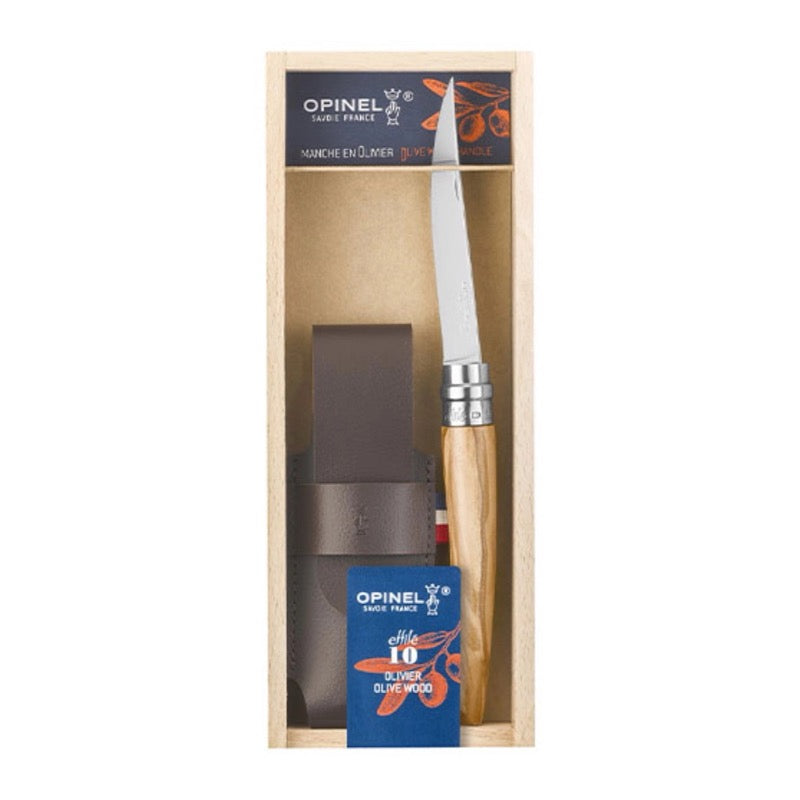 Effilé 10, Olivenholz, PLUMIER mit Etui - tofino.store