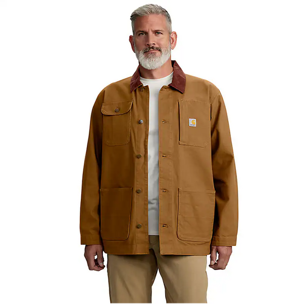 Carhartt Iconic Rugged Flex Duck Coat BROWN - Size M