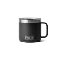RAMBLER 14 OZ MUG Stapelbare Tasse mit Keramikbeschichtung BLACK