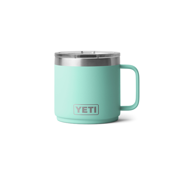 RAMBLER 14 OZ MUG Stapelbare Tasse SEAFOAM