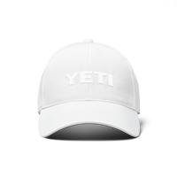 YETI Logo Performance Cap Strukturiert WHITE