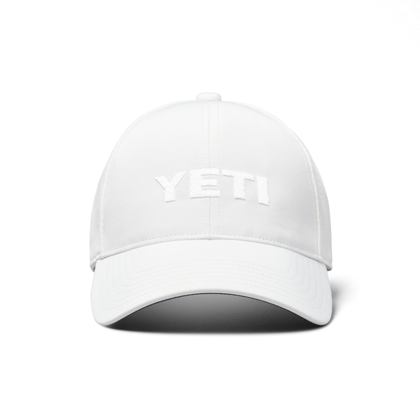 YETI Logo Performance Cap Strukturiert WHITE