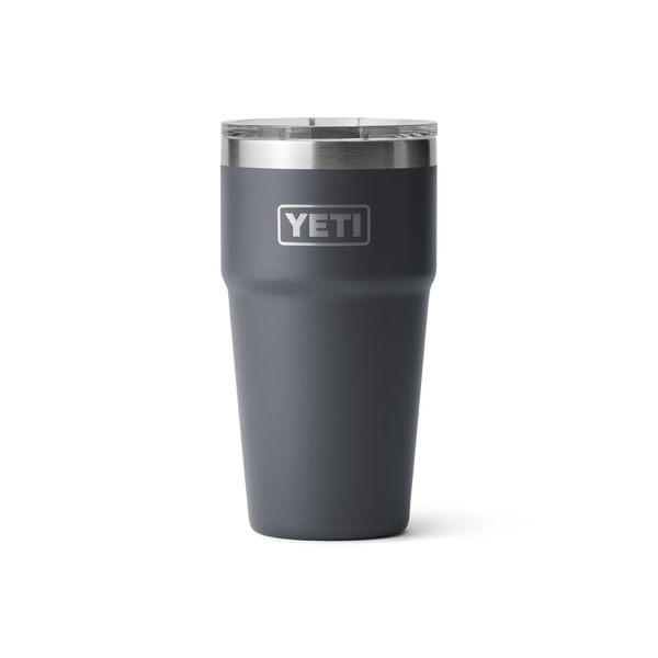 RAMBLER 20 OZ STACKABLE CUP Stapelbarer Becher CHARCOAL