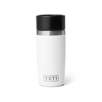 RAMBLER 12 OZ HOTSHOT TRAVEL BOTTLE  Reise Flasche WHITE